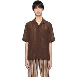 Brown Ture Shirt 232756M192001
