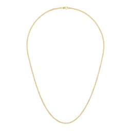 Gold Spike Chain Necklace 232762M145066