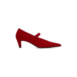 Red The Mary Jane Pumps 232771F122002