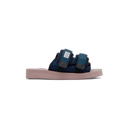 Blue   Pink MOTO FEab Sandals 232773M234007