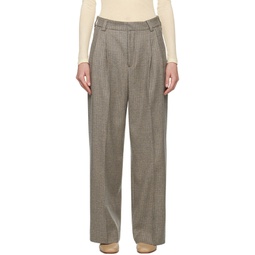 SSENSE Exclusive Beige Connie Trousers 232776F087012