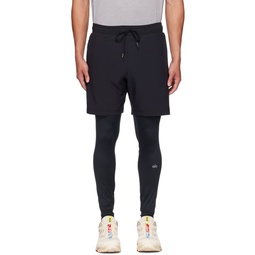 Black Stability 2 In 1 Shorts 232790M193001