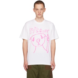 White Pig Baby Edition T Shirt 232792M213000