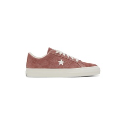 Burgundy One Star Pro Sneakers 232799M237030