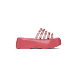 Pink Melissa Edition Becky Punk Love Sandals 232808F124005