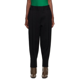 Black Campagne Trousers 232809F087014