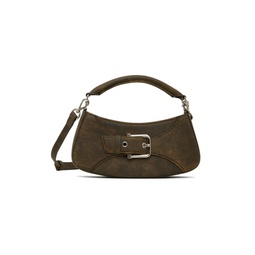 Brown Small Belted Brocle Bag 232811F048000