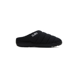 Black SUBU Edition Permanent Slippers 232817M231000