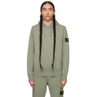 Green Patch Hoodie 232828M202003