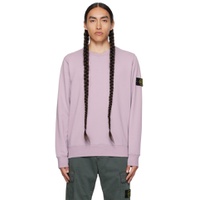 Purple Crewneck Sweatshirt 232828M204003