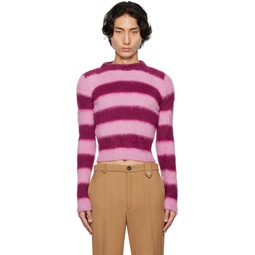 Pink   Burgundy Freddy Sweater 232830M201005