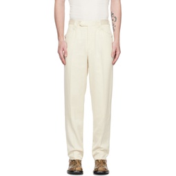 Off White Western Trousers 232864M191000