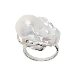 White   Silver Paris Baroque Ring 232870M147000