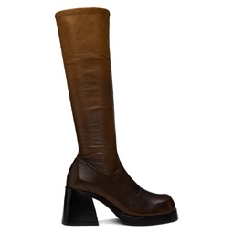 Brown Hedy Boots 232877F115003