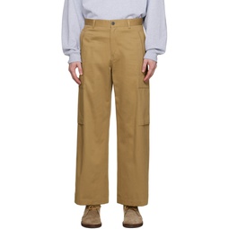 Tan Side Pocket Cargo Pants 232877M191000