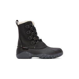 Black Yellowknife Boots 232878M255007