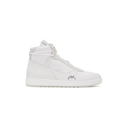 White Luol Hi Top Sneakers 232891M236001