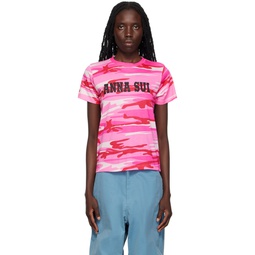 SSENSE Exclusive Pink T Shirt 232894F110007