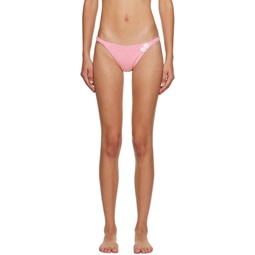 Pink Frankies Bikinis Edition Tide Bikini Bottoms 232897F105002