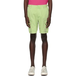 Green Balugo Sunbaked Shorts 232899M193000