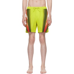 Yellow Oakley Edition Timothy Swim Shorts 232899M208004