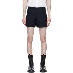 SSENSE Exclusive Navy Akers Shorts 232905M193000