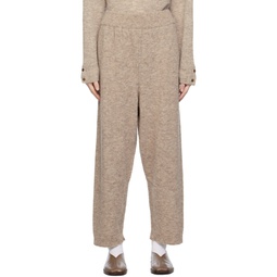 Taupe Relaxed Fit Lounge Pants 232909F087014