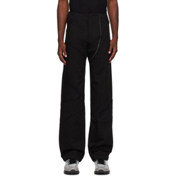 SSENSE Exclusive Black Devon Trousers 232924M186001