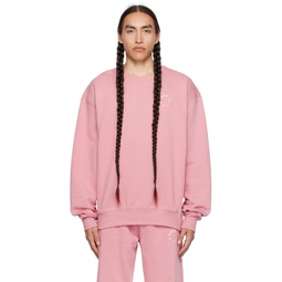 Pink Crewneck Sweatshirt 232932M204000