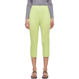 Green Monthly Colors April Trousers 232941F087008