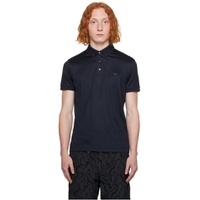 Navy Graphic Polo 232951M212006