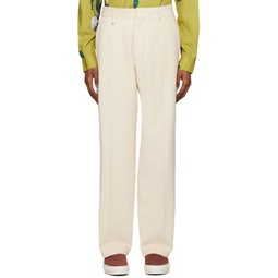 Off White Paul Smith Edition Trousers 232959M191001