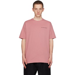 Pink Printed T Shirt 232959M213024