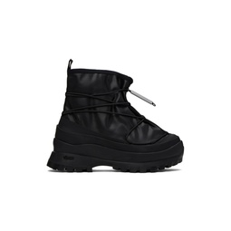Black Layered Boots 232964M255000