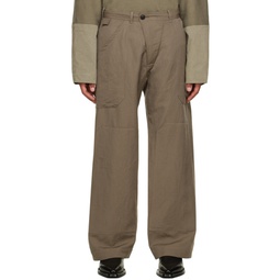 Taupe  75 Trousers 232969M191004