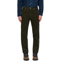 Green Theodore Trousers 232972M191005