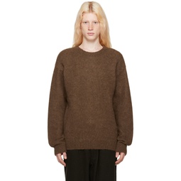 Brown Morris Sweater 232972M201001