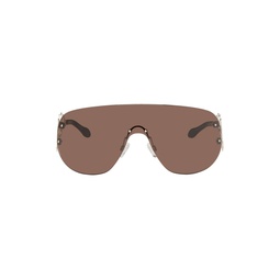 Silver   Brown TD Kent Edition Piscine Sunglasses 232981F005002
