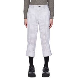 Gray Sorelle Trousers 232985M193000