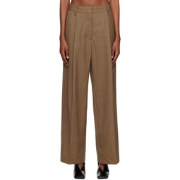 Brown Ria Trousers 232998F087000