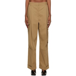 Tan Collins Trousers 232998F087002