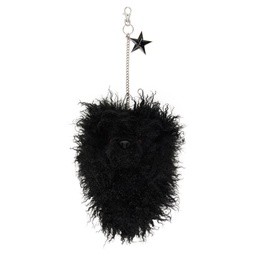 Black Furry Teddybear Keychain 232999M148000