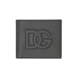 Gray Logo Bifold Wallet 241003M164018