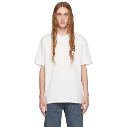 White Patch T Shirt 241011M213009