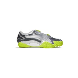 Silver   Green Puma Edition Mostro Lo Sneakers 241016M237001