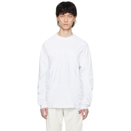 White Reebok Edition Long Sleeve T Shirt 241054M213001