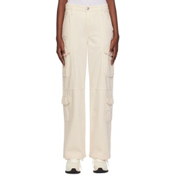 Off White Cailyn Denim Cargo Pants 241055F087010