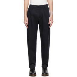 Navy Shift Trousers 241055M191007