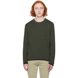 Green Harvey Sweater 241055M201005