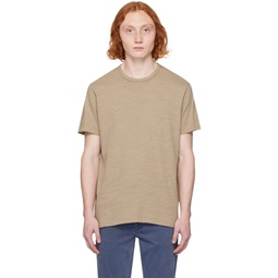 Taupe Classic Flame T Shirt 241055M213007